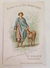  Image Pieuse Scénes de la vie Monastique St Gilles  (Aiguebelle)