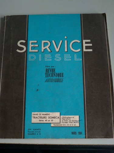 Revue technique tracteur - technique,