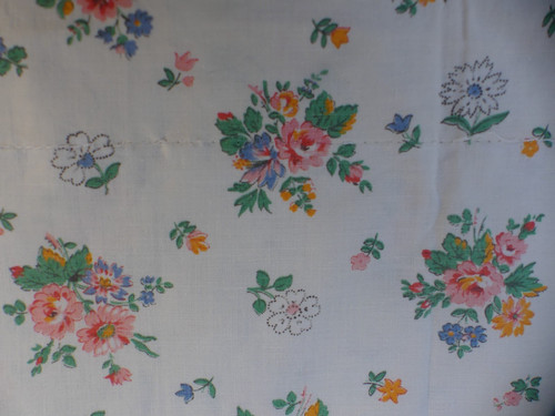 Ancien tissu vintage french - ancien,