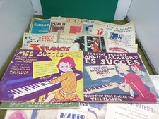 Lot partitions anciennes