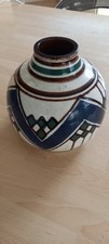 VASE BOULE Ancien Céramique PAUL JACQUET Poterie SAVOIE Art Déco  