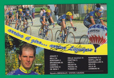 CYCLISME carte cycliste BONTEMPI FABRIZIO équipe LIGUIGAS signée
