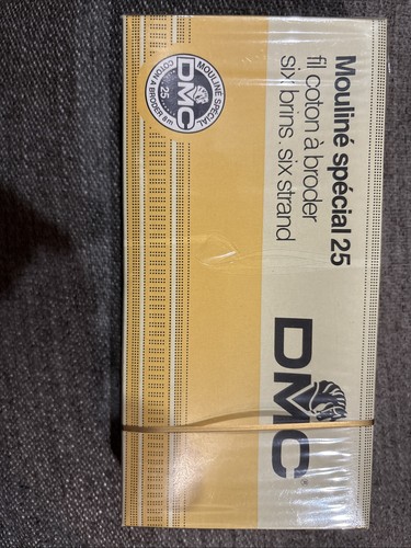 Vintage dmc sealed skeins box - vintage,