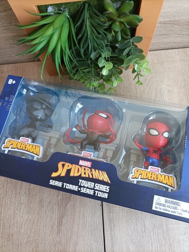 Pack figurines spider man - 3, spider-man