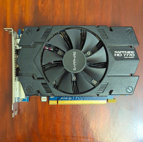 Sapphire amd radeon 7770 - hd,