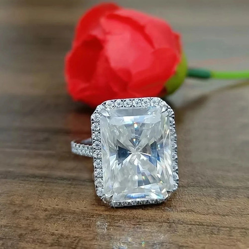 Diamant blanc solitaire taille