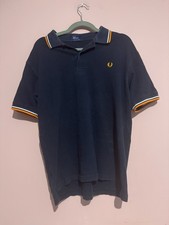 Polo Fred Perry  bleu taille L en bon état