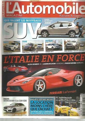 Automobile magazine 803 - l'automobile,
