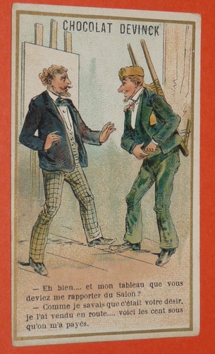 Chromo 1890 1910 chocolat - 1890-1910,