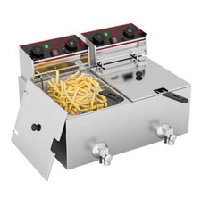 friteuse électrique double