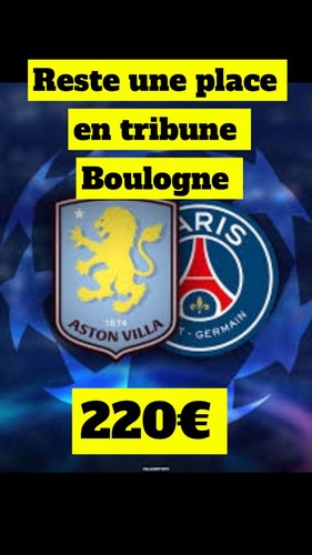 Psg aston villa prix de - psg,