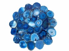 18 " Bleu Agate Table Top /