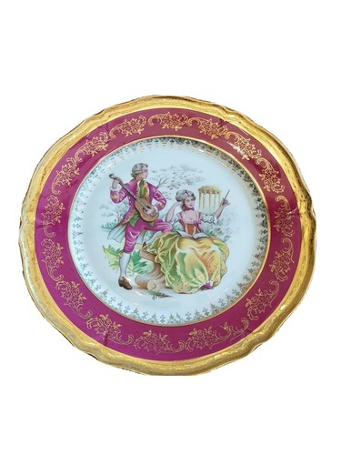 Assiette décorative limoges - décorative,