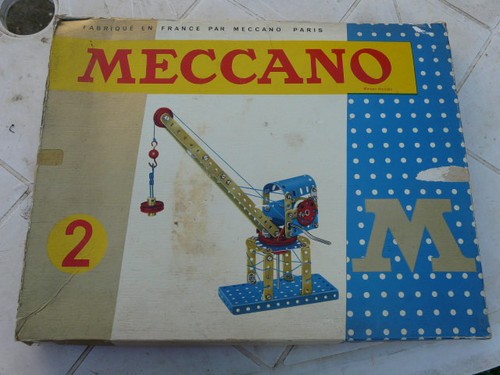 Jeu meccano ancienne boîte - meccano,