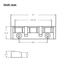 6 String Guitar Roller Nut