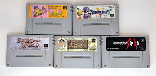 Role playing rpg super famicom - playing,