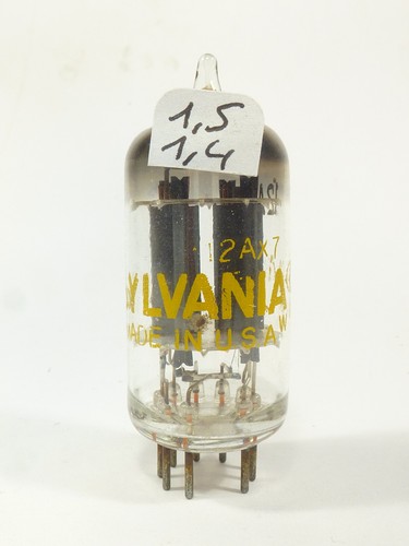One preamp tube - one,