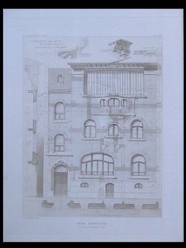 Paris rue octave feuillet - 21,