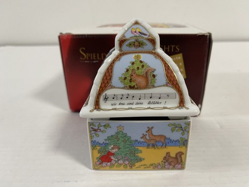 Boîte musique noël - boîte,