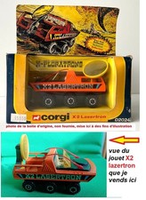 Corgi Toys The Explorers Series X2 Lasertron TBE
