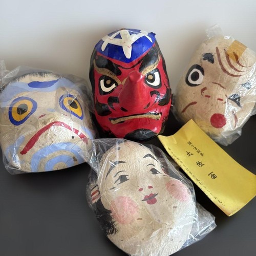Tengu tosa mask - tengu,, papier