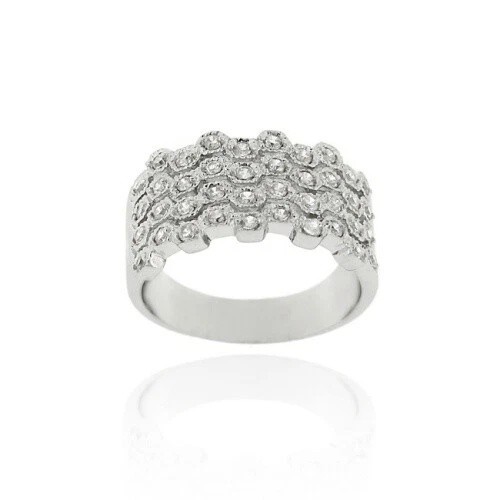 925 argent sterling - argent, bague