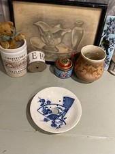 ANCIEN EGOUTTOIR PORTE SAVON EPONGE à identifier - sans sa coupelle