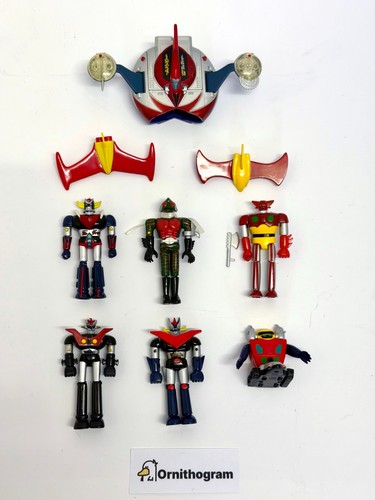 Lot gashapons grendizer - 7,