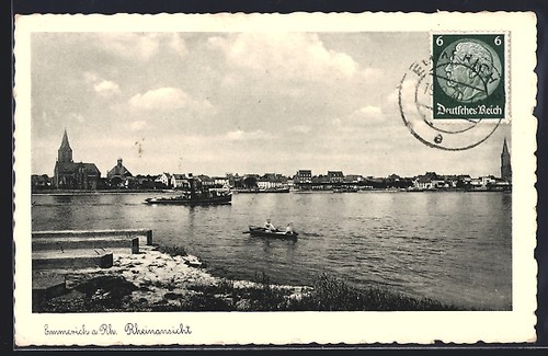 Carte postale emmerich rh - emmerich,