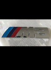 Logo Coffre BMW M3 Métal Chromée Autocollant