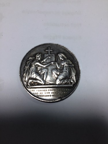 Médaille argent paul mariage - argent,