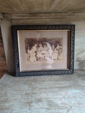 RARE Photo XIXe Scène