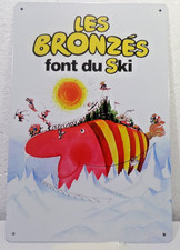 PLAQUE METAL Tôlé vintage