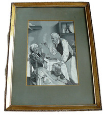 Tableau SOIE Tissée LYON fin