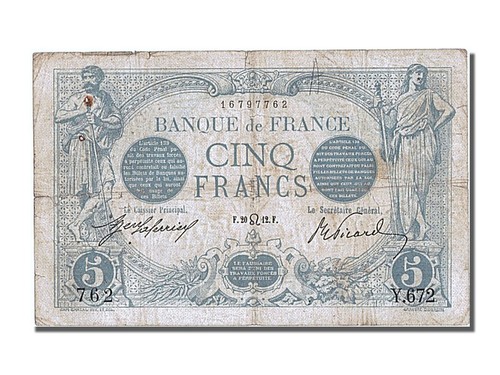 Billet france francs - france,, 5
