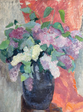 Tableau ancien Art déco