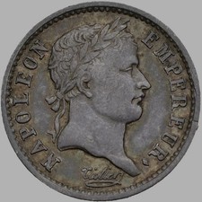 Premier Empire, quart de franc