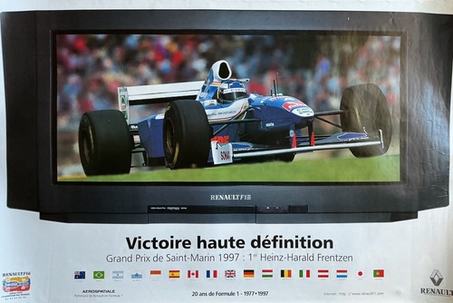 Affiche poster renault - affiche, f1