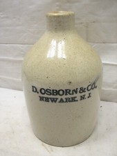 Sm Cute Stoneware Jug Signed