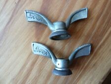 SOVA  ECROU ALU VISSE PAPILLON POUR VELO ANCIEN VINTAGE BICYCLE WINGNUT