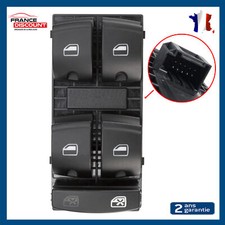 COMMANDE DE LEVE VITRE AVANT GAUCHE POUR AUDI A3 (8P) & Q7 (4L) = 4F0959851