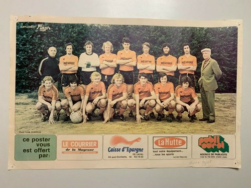 Poster equipe stade - equipe,