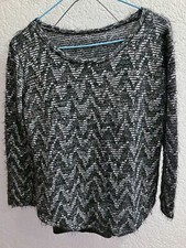 Pull en laine manches longues gris taille 3 fabriqué en Italie