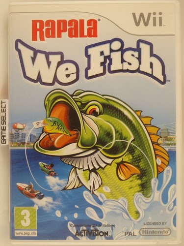 Rapala fish nintendo wii - fish, et