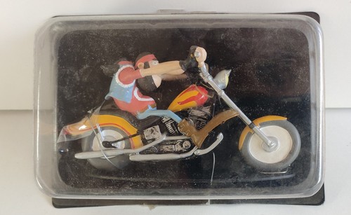 Figurine moto résine - résine, joe