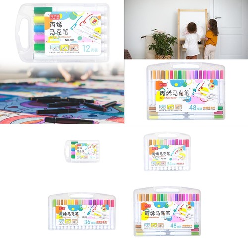 Feutres acryliques crayons - feutres, à