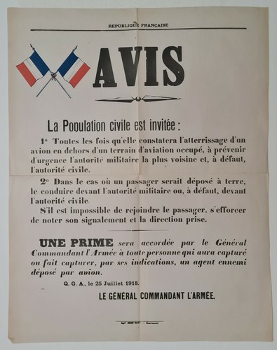 Avis population civile - la,