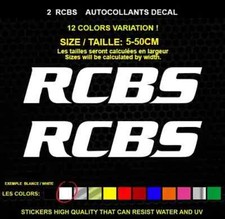 2 RCBS   autocollant
