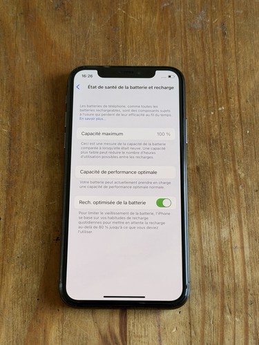 Apple iphone go gris - x,