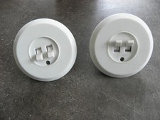 rétro 2 interrupteurs anciens interrupteurs lumière époque art déco ancien vintage paire